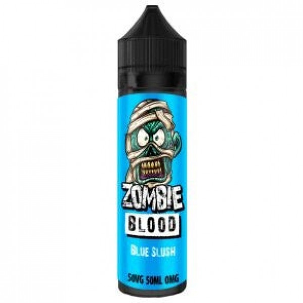 Blue Slush By Zombie Blood 50ML E Liquid 50VG Vape 0MG Juice