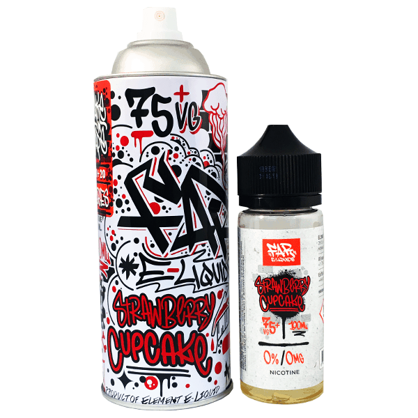 Strawberry Cupcake By Far (Element) 100ML E Liquid 75VG Vape 0MG Juice