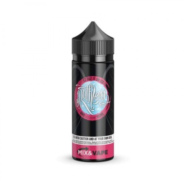 EZ DUZ IT ON ICE – RUTHLESS E-JUICE 100ML SHORTFILL E LIQUID 60VG VAPE