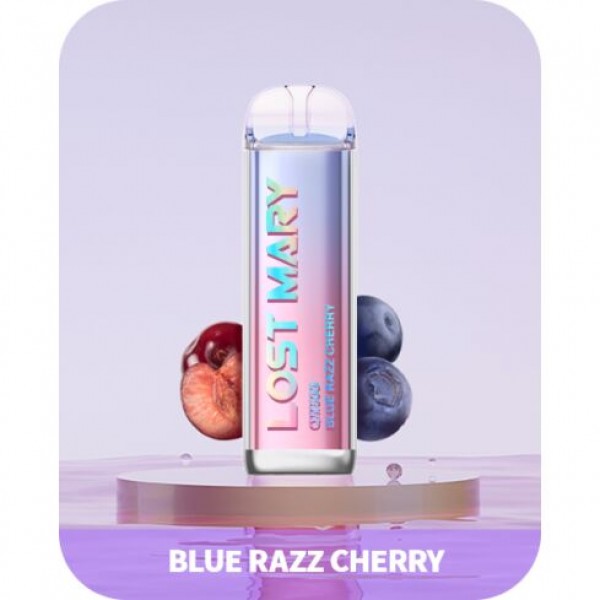 Blue Razz Cherry By Lost Mary QM600 Disposable Vape Pod