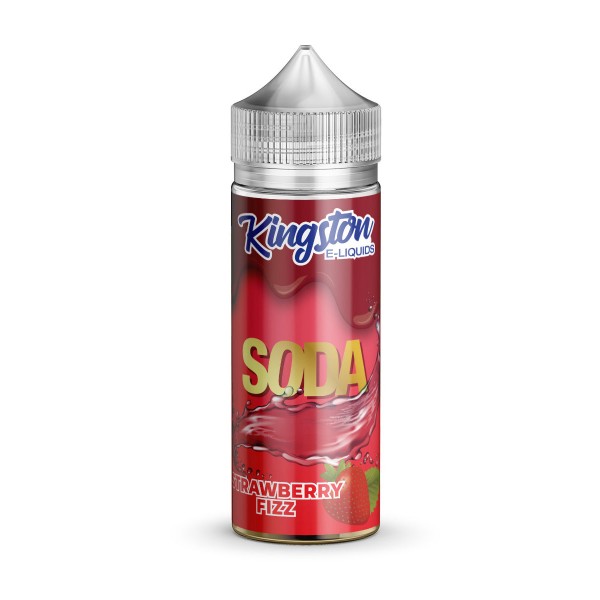 Strawberry Fizz by Kingston 100ml New Bottle E Liquid 70VG Juice