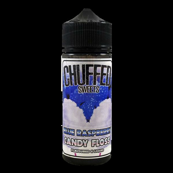 Blue Raspberry Candy Floss - Sweets By Chuffed 100ML E Liquid 70VG Vape 0MG Juice