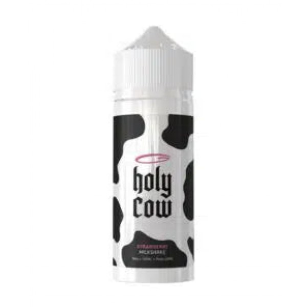 Strawberry Milkshake By Holy Cow, 100ML E Liquid 70VG Vape 0MG Juice