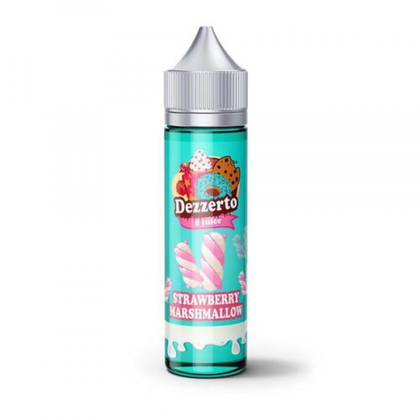 Strawberry Marshmallow By Dezzerto 50ML E Liquid 70VG Vape 0MG Juice