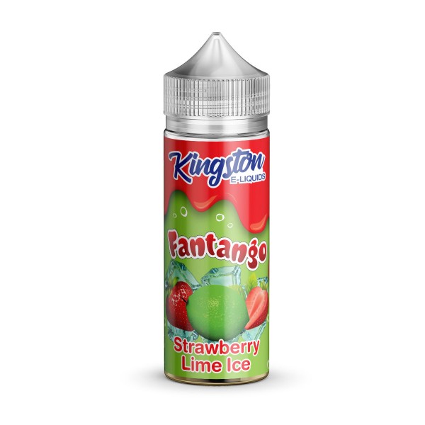 Strawberry Lime Ice by Kingston 100ml New Bottle E Liquid 70VG Juice