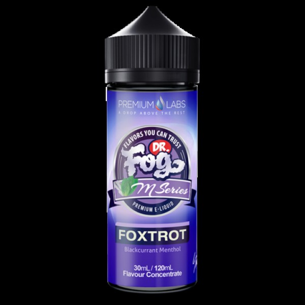 DR FOG M SERIES FOXTROT 100ML SHORTFILL 75VG E LIQUID JUICE VAPE