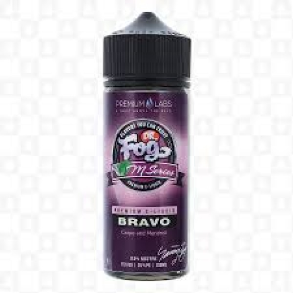 DR FOG M SERIES BRAVO 100ML SHORTFILL 75VG E LIQUID JUICE VAPE