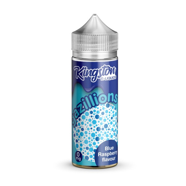 Blue Raspberry by Kingston 100ml New Bottle E Liquid 70VG Juice