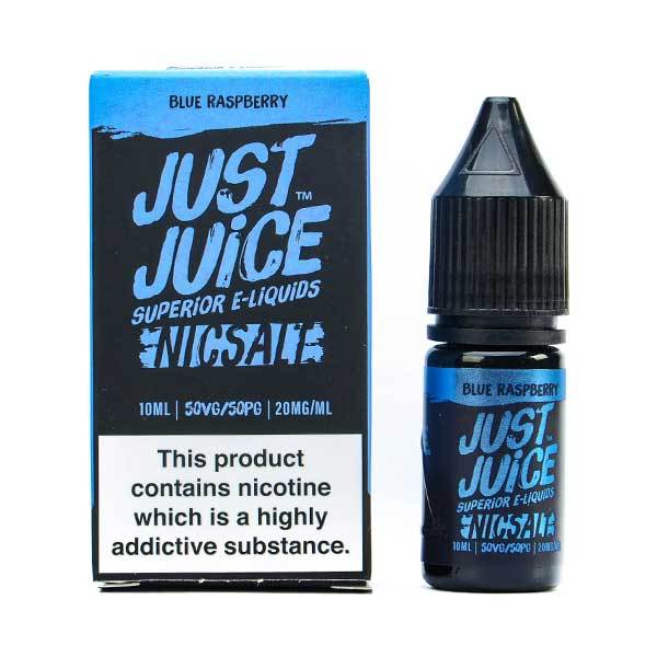 Blue Raspberry By Just Juice Nic Salt 10ML E Liquid 50VG Vape 11MG/20MG Juice
