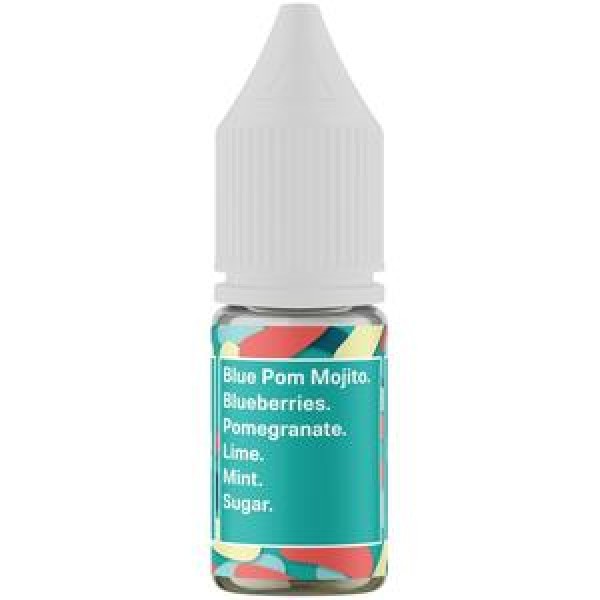 Blue Pom Mojito By Supergood Nic Salt 10ML E Liquid 50VG Vape 10MG/20MG Juice