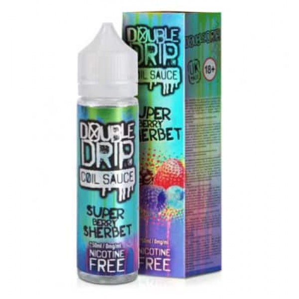 DOUBLE DRIP – SUPER BERRY SHERBET E LIQUID 50ML 80VG