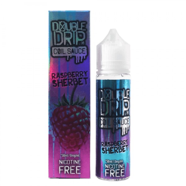 DOUBLE DRIP – RASPBERRY SHERBET E LIQUID 50ML 80VG