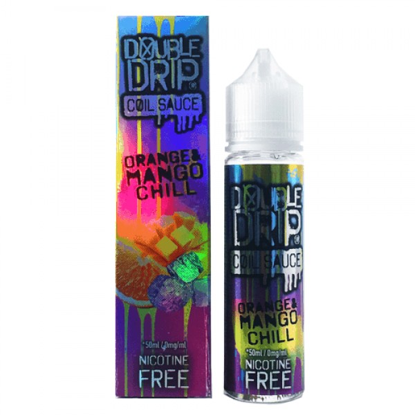 DOUBLE DRIP – ORANGE & MANGO CHILL E LIQUID 50ML 80VG