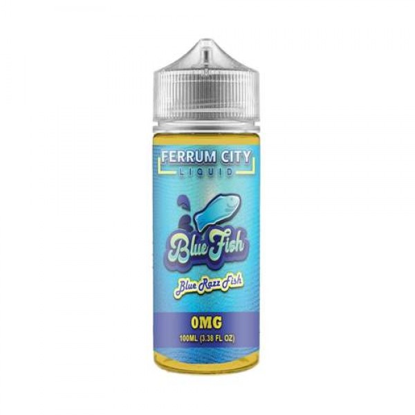 Blue Fish By Ferrum City 100ML E Liquid 70VG Vape 0MG Juice