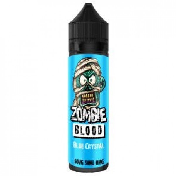 Blue Crystal By Zombie Blood 50ML E Liquid 50VG Vape 0MG Juice