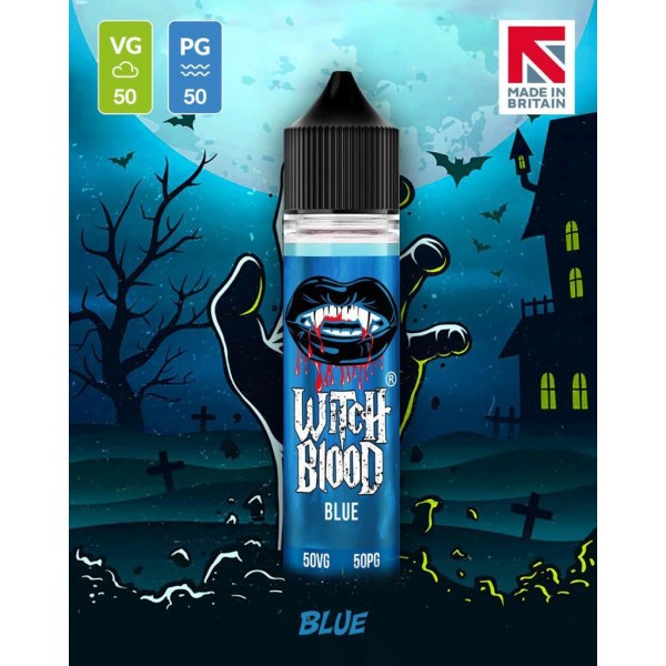 Blue By Witch Blood 50ML E Liquid 50VG Vape 0MG Juice