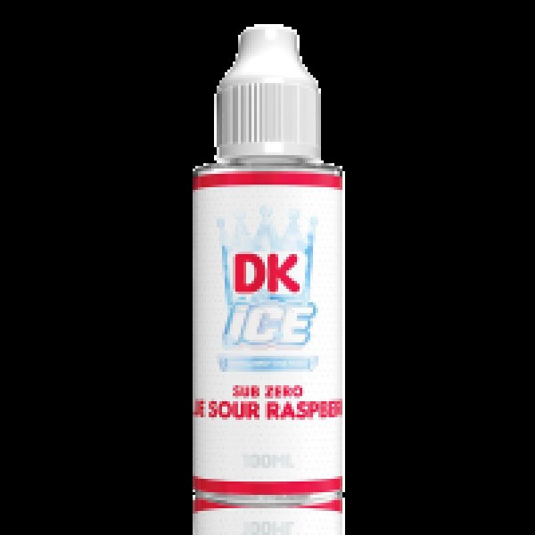 DK Ice Sub Zero Blue Sour Raspberry by Donut King. 70VG/30PG E-liquid, 0MG Vape, 100ML Juice
