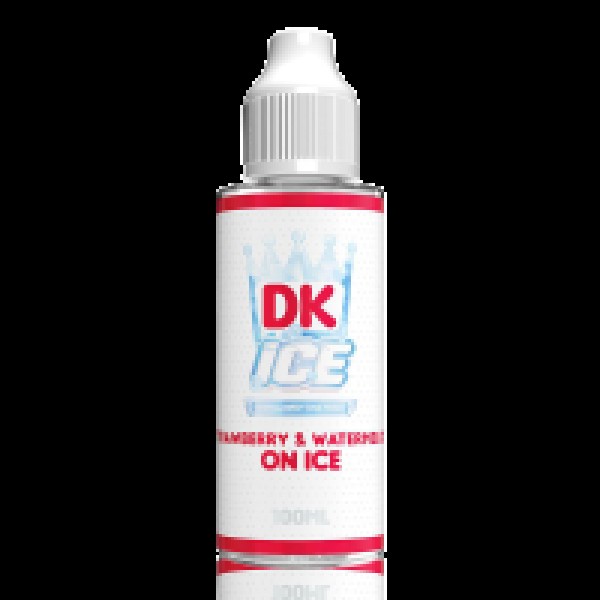 DK Ice Strawberry & Watermelon On Ice by Donut King. 70VG/30PG E-liquid, 0MG Vape, 100ML Juice