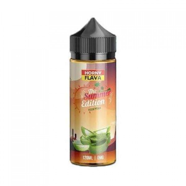 Summer Edition Aloe Vera by Horny Flava. 100ML E-liquid, 0MG Vape, 70VG Juice