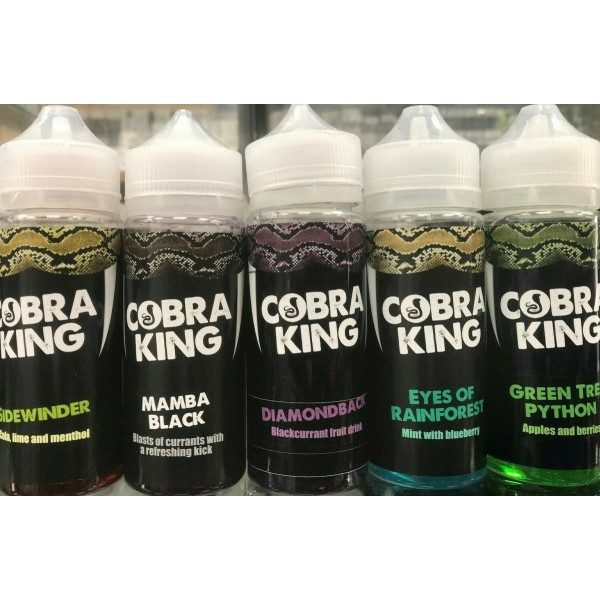 Diamondback By Cobra King 100ML E Liquid 80VG Vape 0MG Juice