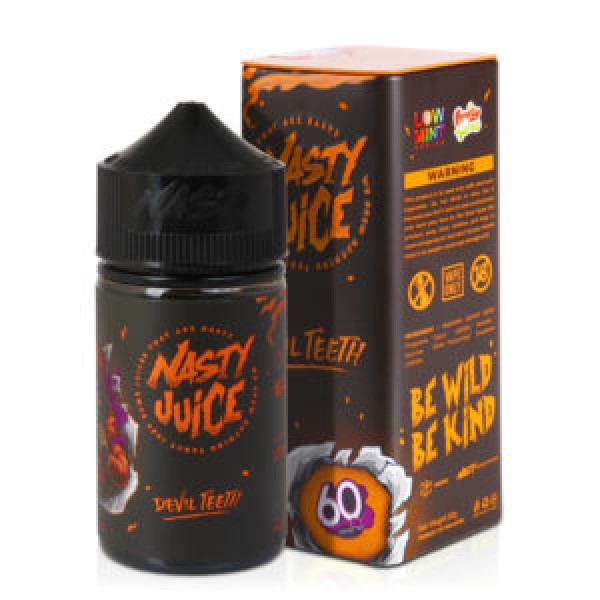 Devil Teeth By Nasty Juice | 50ML E Liquid | 70VG Vape | 0MG Juice | Short Fill