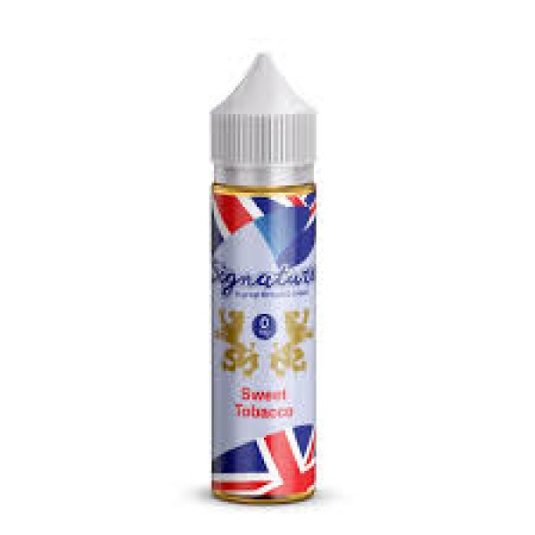 Sweet tobacco by Signature 50ml E Liquid Juice 50VG Vape Shortfill