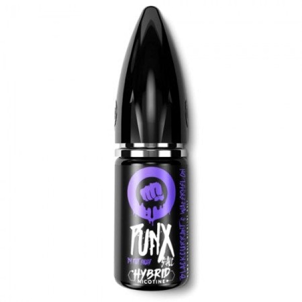 Blackcurrant Watermelon by Riot Squad Punx Nic Salt 10ML E Liquid 50VG Vape 10MG/20MG Juice