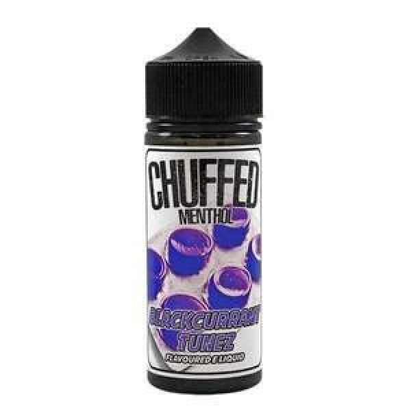 Blackcurrant Tunez - Menthol - Chuffed 100ML E Liquid 70VG Vape 0MG Juice