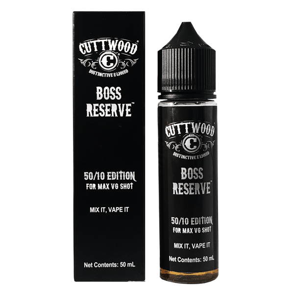 CUTTWOOD – BOSS RESERVE E-LIQUID 50ML 70VG 0MG