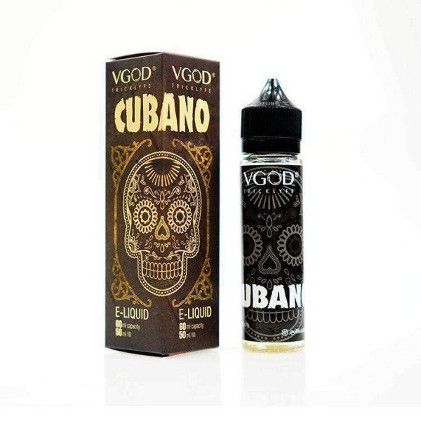 Cubano Brown By Vgod 50ML E Liquid 70VG Vape 0MG Juice