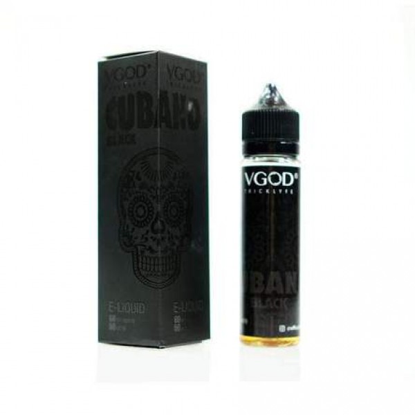 Cubano Black By Vgod 50ML E Liquid 70VG Vape 0MG Juice