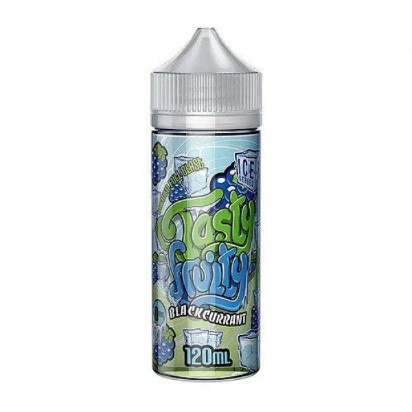 BLACKCURRANT ICE BY TASTY FRUITY 100ML SHORTFILL E LIQUID 70VG VAPE