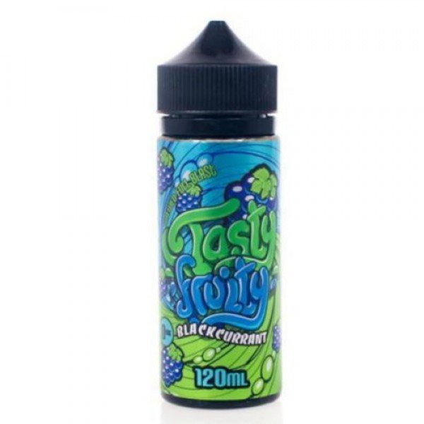 BLACKCURRANT BY TASTY FRUITY 100ML SHORTFILL E LIQUID 70VG VAPE