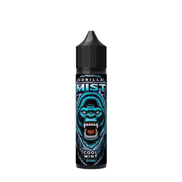 Cool Mint By Gorilla Mist 50ML E Liquid 50VG Vape 0MG Juice Short Fill