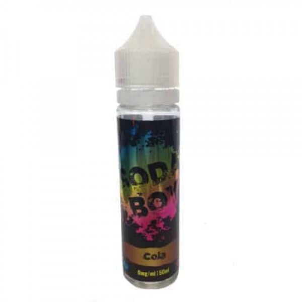 COLA SODA E-LIQUID BY SODA BOY 50ML SHORTFILL 70VG VAPE