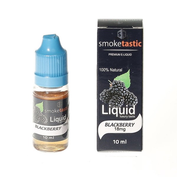 Blackberry 10ml Smoketastic E Liquid Juice 6mg, 12mg, 18mg Vape Multibuy