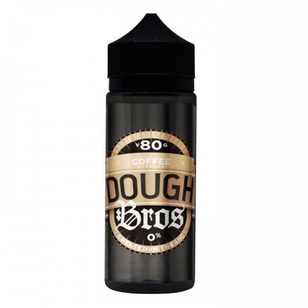 Coffee By Dough Bros | 100ML E Liquid | 80VG/20PG Vape | 0MG Juice | Short Fill