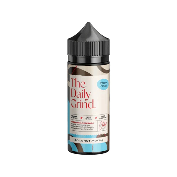 Coconut Mocha By The Daily Grind 100ML E Liquid 70VG Vape 0MG Juice