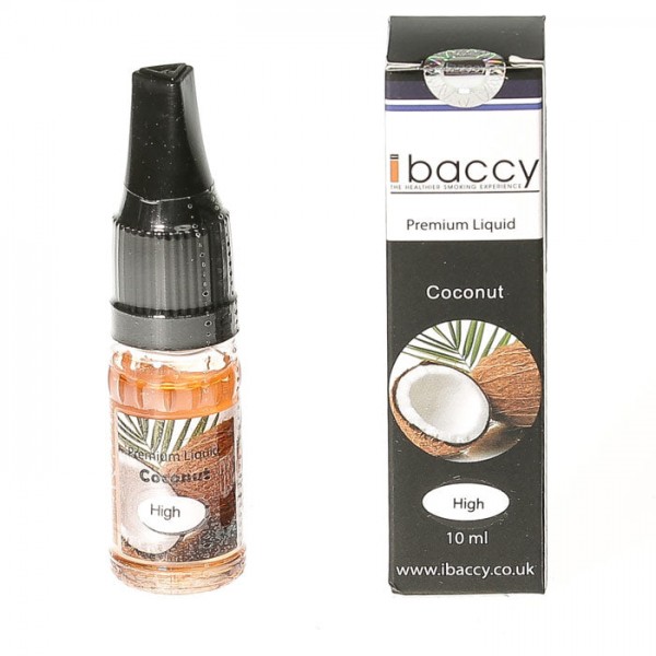 COCONUT IBACCY 10ML TPD E LIQUID JUICE 6MG/12MG/18MG MULTIBUY