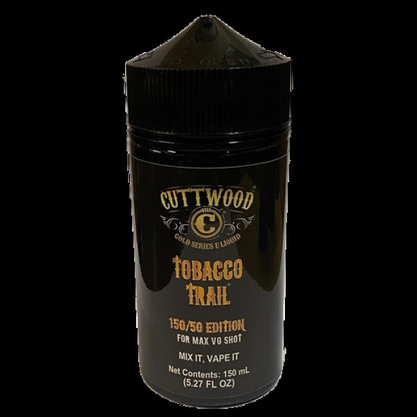 Tobacco Trail By Cuttwood 150ML E Liquid 0MG Vape Juice Short Fill