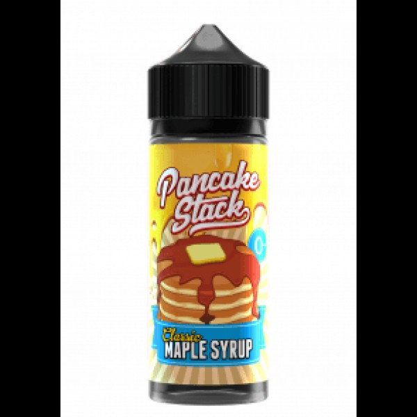Classic Maple Syrup By Pancake Stack 100ML E Liquid 70VG Vape 0MG Juice