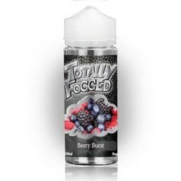 TOTALLY FOGGED BERRY BURST 100ML E LIQUID JUICE 70VG SHORTFILL VAPE