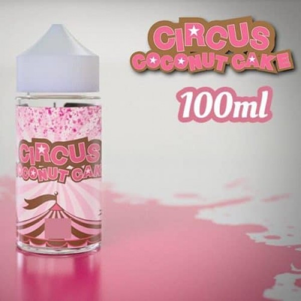 CIRCUS COCONUT CAKE E-LIQUID BY CIRCUS 100ML 80VG