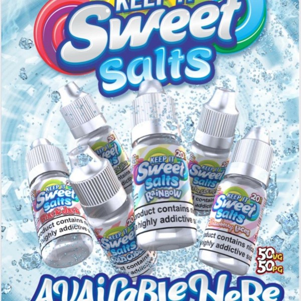 Black Jack By Keep It Sweet Nic Salt 10ML E Liquid 50VG Vape 10MG/20MG Juice