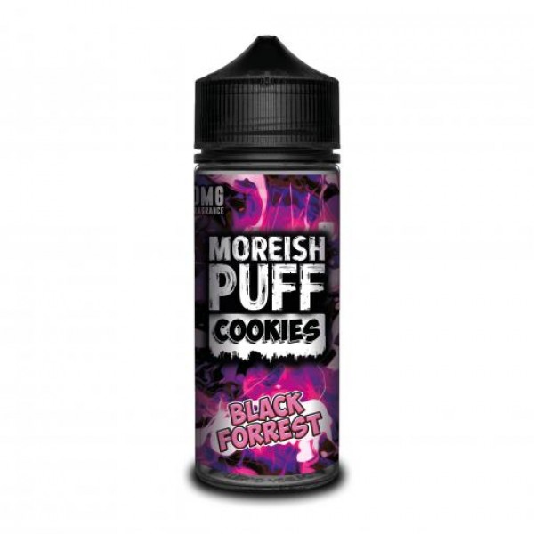 BLACK FOREST – MOREISH PUFF COOKIES 100ML SHORTFILL E LIQUID 70VG VAPE