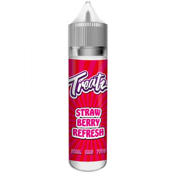 TREATZ – STRAWBERRY REFRESHER 50ML SHORTFILL E Liquid 70VG VAPE