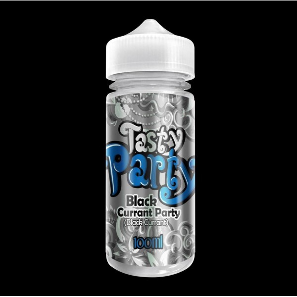 Black Currant Party by Tasty Party. 100ML E-liquid, 0MG vape, 70VG/30PG juice