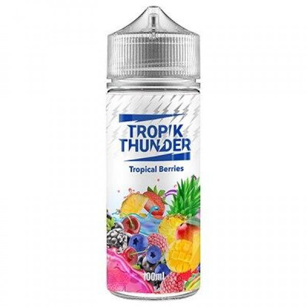 Tropical Berries E-Liquid by Tropik Thunder 100ml Shortfill 70VG Vape