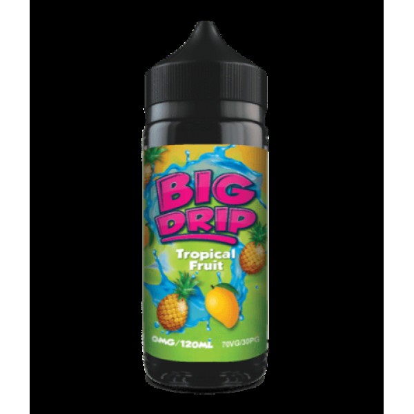 Tropical Fruit by Big Drip. 100ML E-liquid, 0MG Vape, 70VG Juice