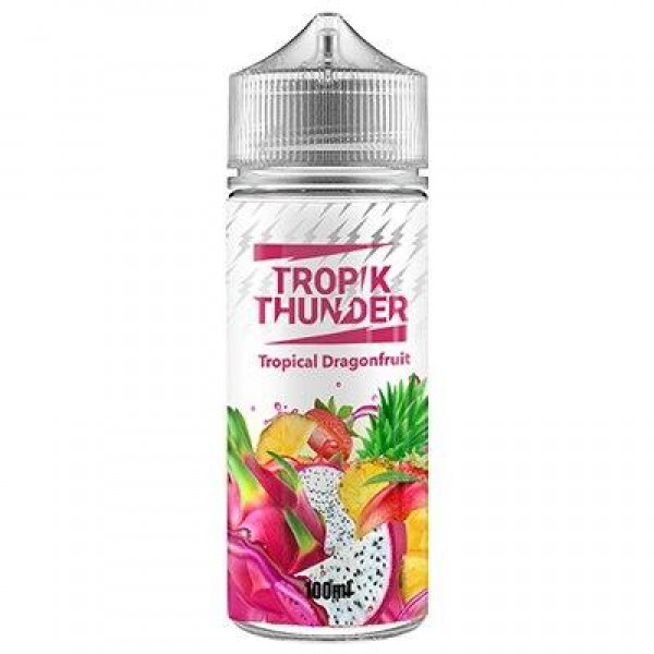 Tropical Dragonfruit E-Liquid by Tropik Thunder 100ml Shortfill 70VG Vape